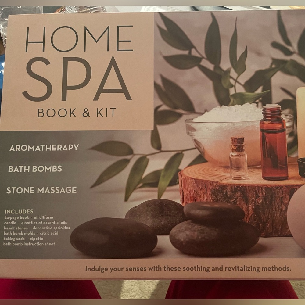 Home Spa Book & Kit